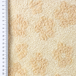 sherpa textil virág mintával