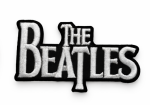 The Beatles felíratos hímzett folt