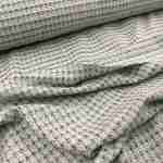 Zöld Chanel textil fényes szállal – német prémium szövet